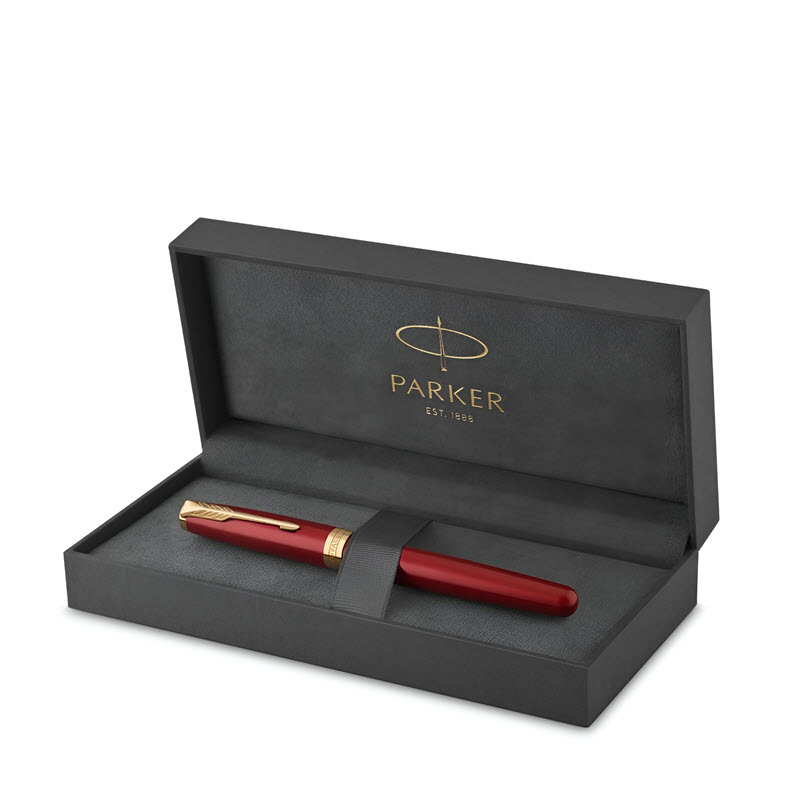 Hộp đựng bút ký tên Parker SON Lacque Red GT TB 1950774